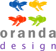 Oranda Design Logo